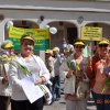 Manifestacja Działkowców w Szczecinie