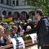 Manifestacja Działkowców w Szczecinie