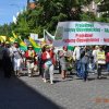 Manifestacja Działkowców w Szczecinie