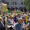 Manifestacja Działkowców w Szczecinie