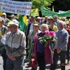 Manifestacja Działkowców w Szczecinie