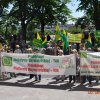 Manifestacja Działkowców w Szczecinie